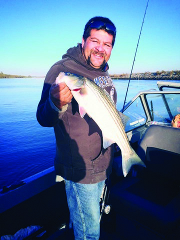 Bait Fishermen Find Striper Success In Cold Water