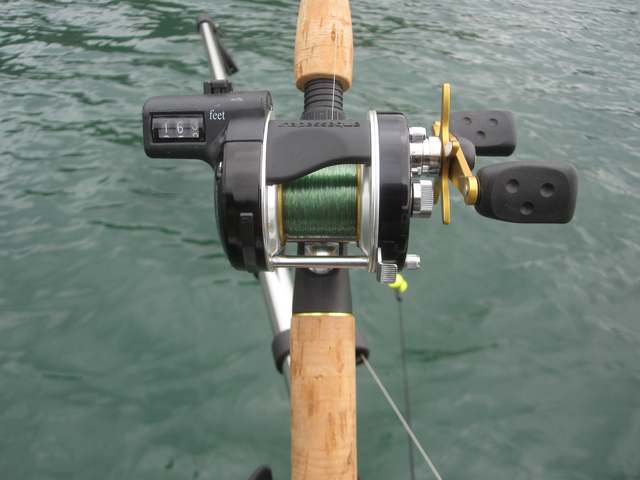 Rod, Reel & Line For Trout Trolling