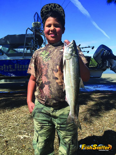 Spotted Bass and Kings Rule at Oroville Lake