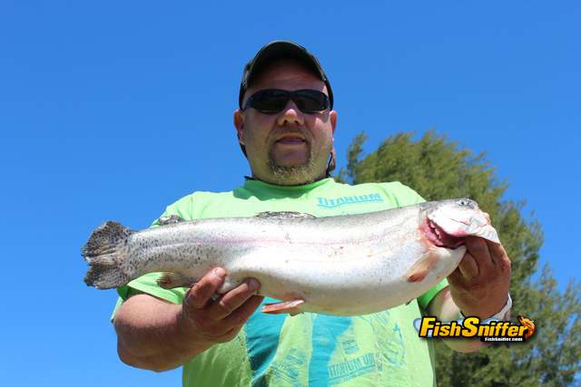 Jim Cross Tops NTAC Event AT Camanche With 6.58 lb. Rainbow