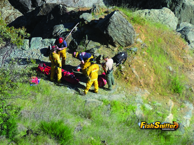 Stripers, Trout, Rattlesnakes And A Helicopter Rescue!