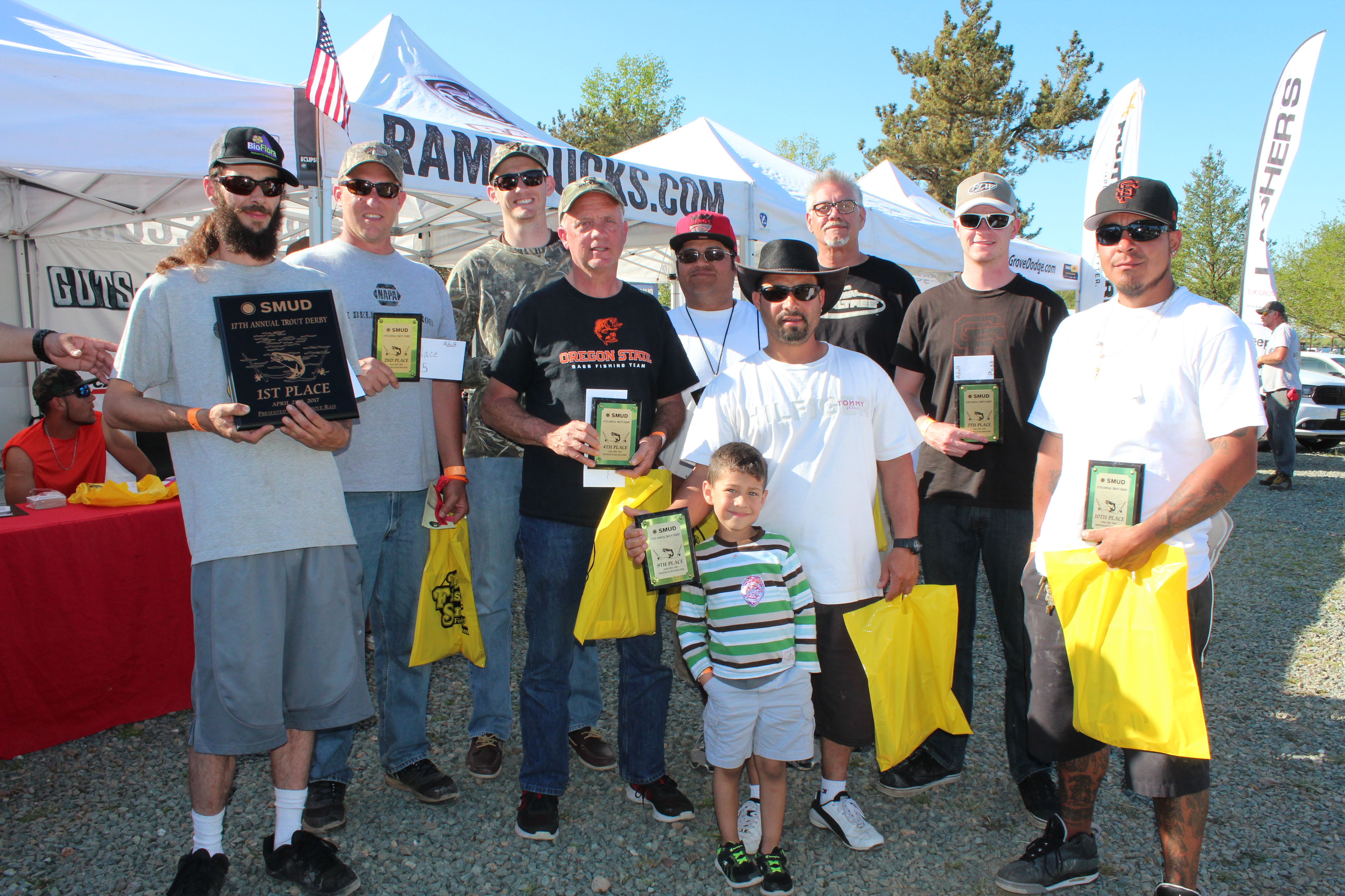 SMUD Rancho Seco Spring Trout Derby Yields Lots of Big Rainbows