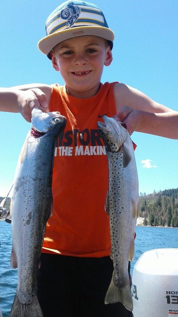 Trout Fishing In The High Sierras: French Meadows Reservoir!