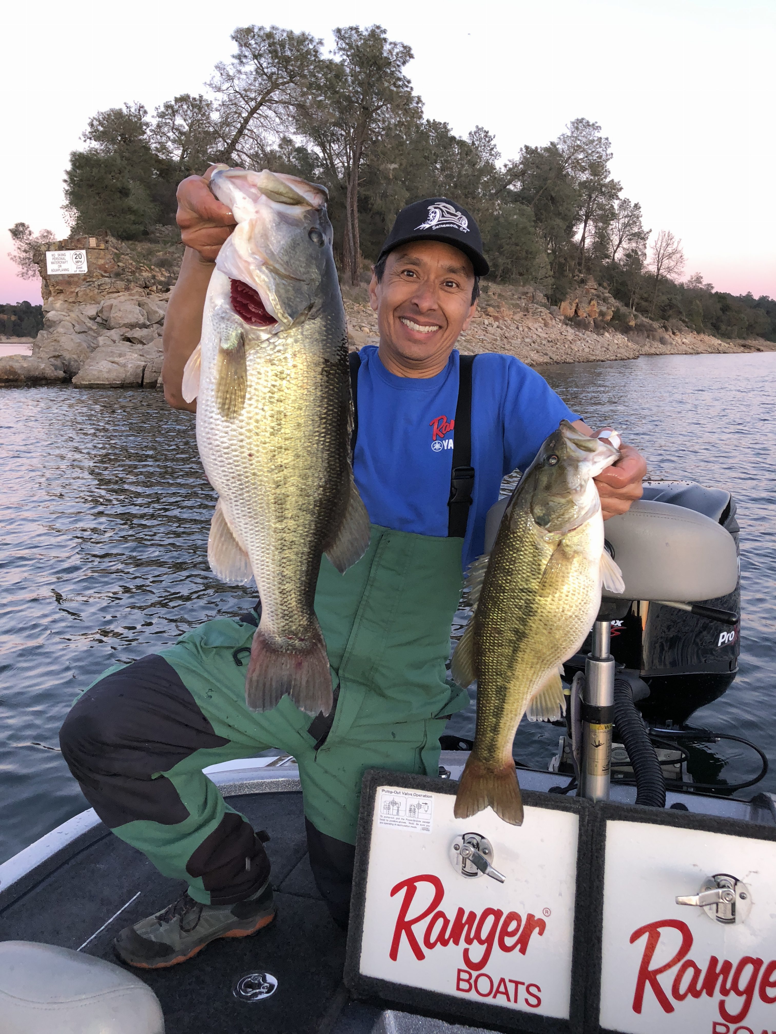 Lake Camanche Bass Fishing Great for Numbers & Size