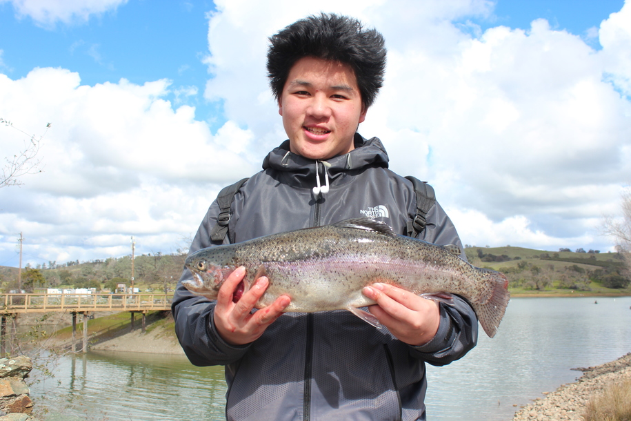 Anglers Brave Chilly Weather at Lake Pardee NTAC Event