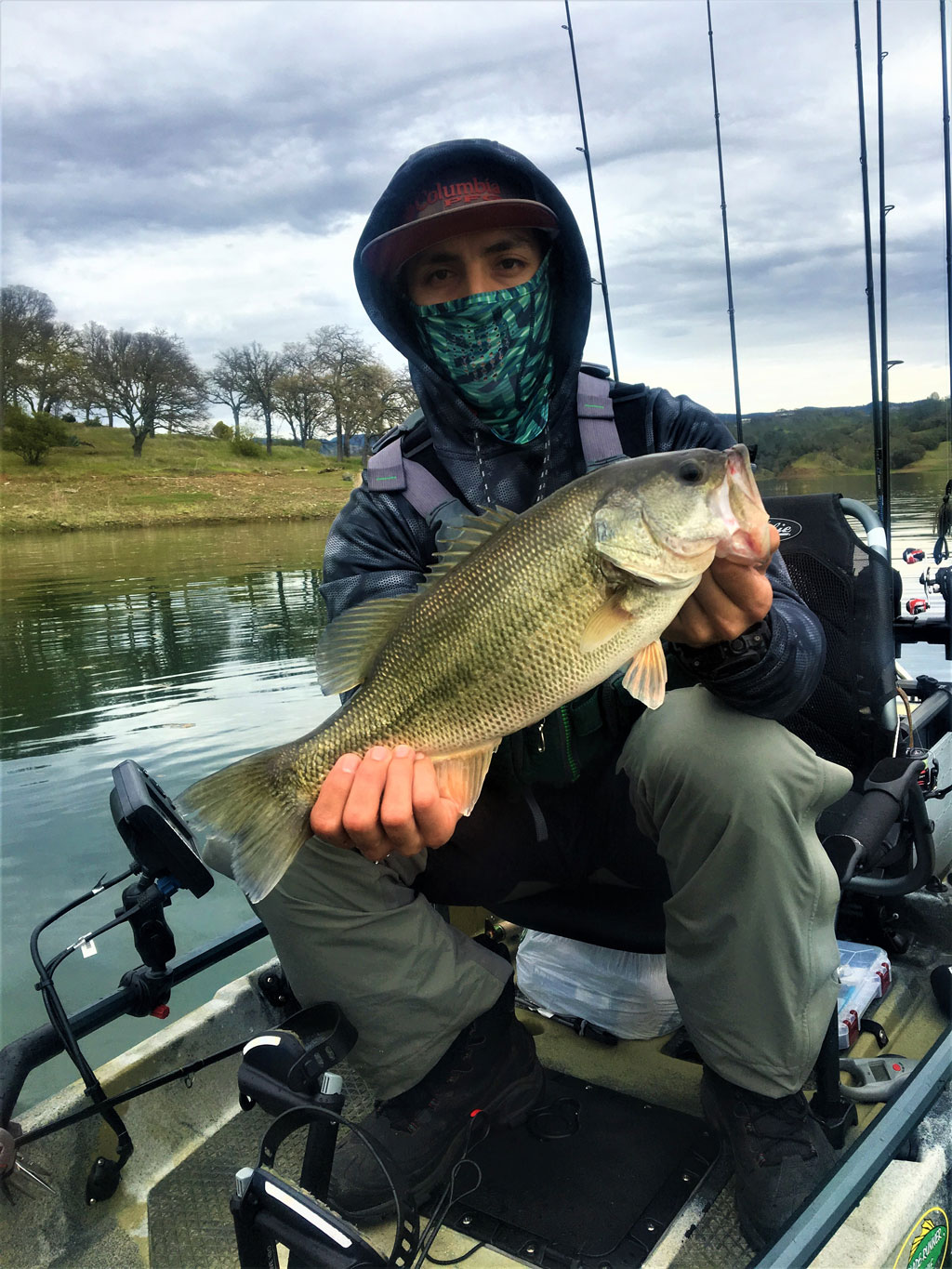 A Day on Lake Berryessa with Louis Cardenas of the Kayak City Fishing Team