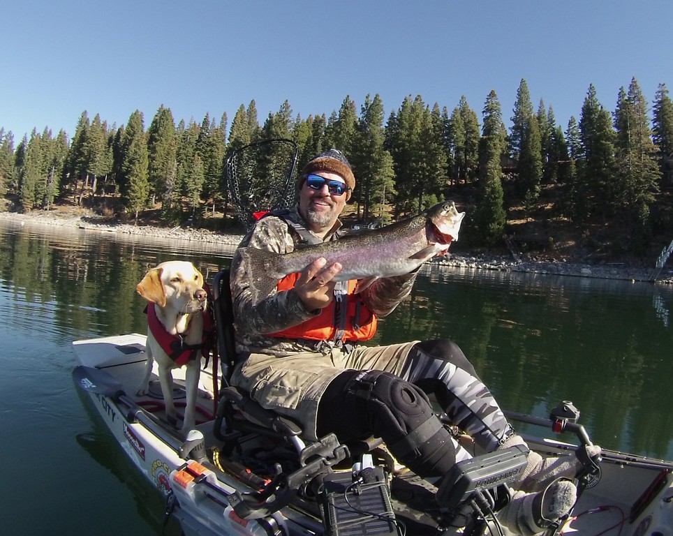 Kayaking For Almanor’s Trophy Trout!