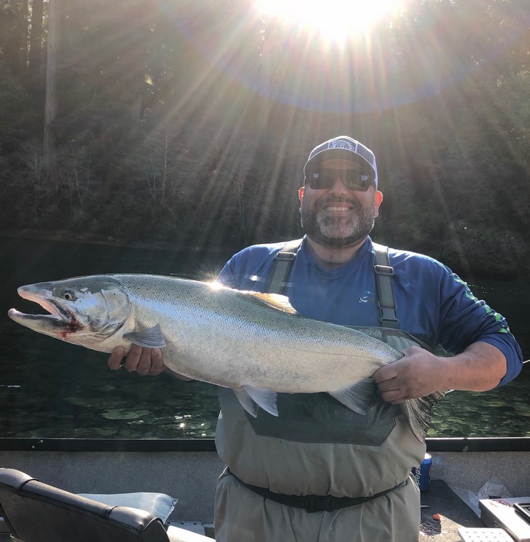 Fish Sniffer Subscriber Caught and Released Potential State Record Steelhead