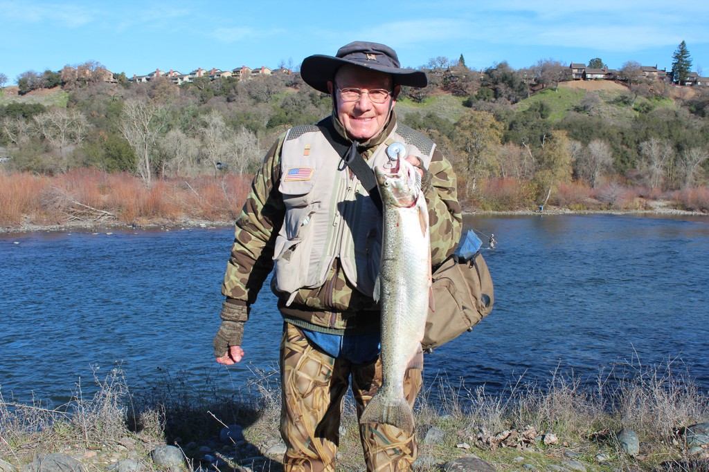 Urban Anglers Work Hard for Steelhead on American River Opener
