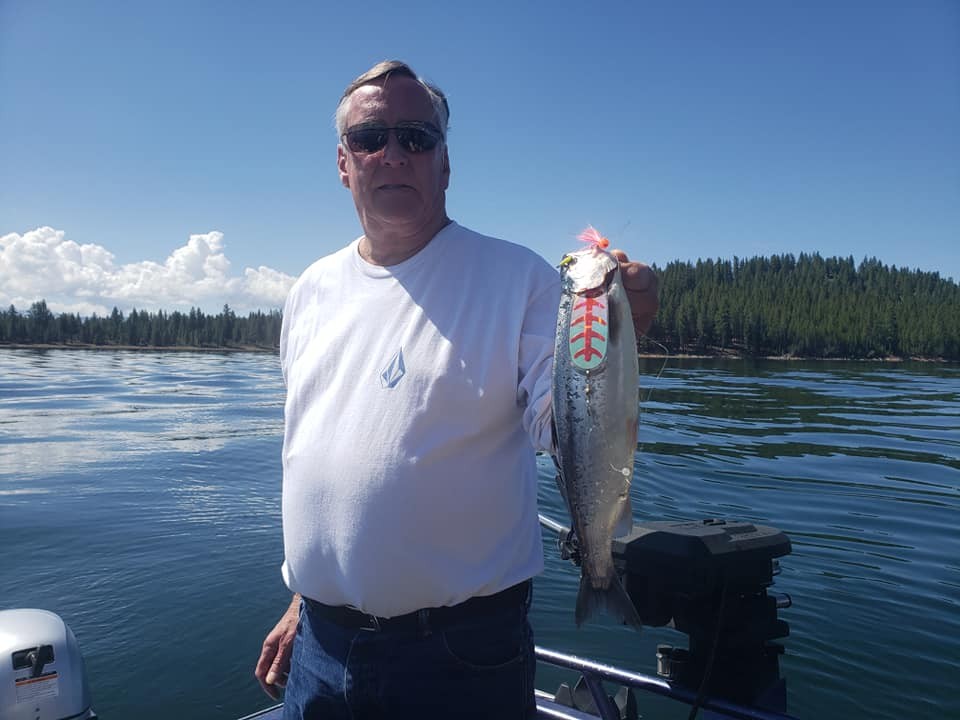 Stampede Reservoir With The Purple Heart Anglers