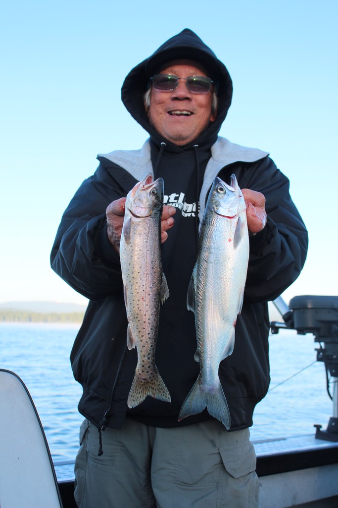 Trollers Battle Limits of Tasty Stampede Kokanee Salmon