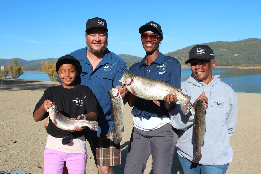 Anglers Bag Three Trout Over 7 Pounds at Collins Lake NTAC Event