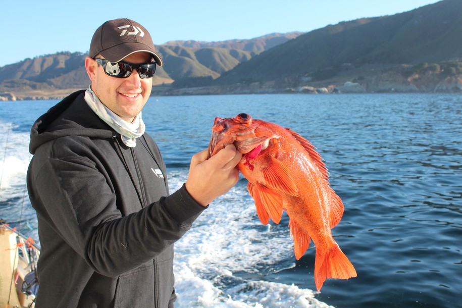 Light Tackle Rockfish off the Big Sur Coast