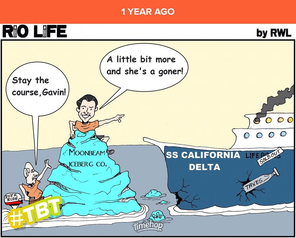 Governor Newsom Continues Jerry Brown's Pro-Big Ag and Anti-Fish Policies