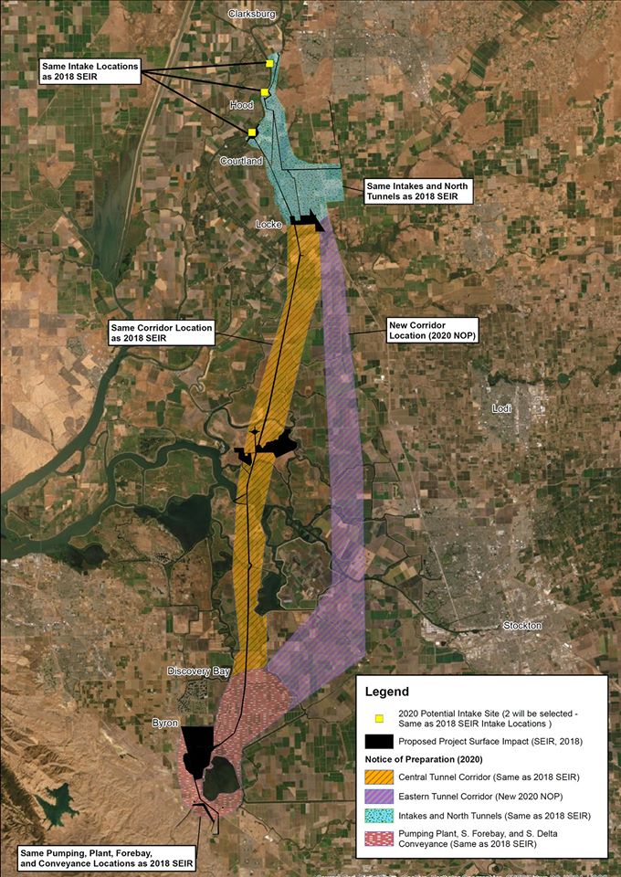 Newsom’s Water Portfolio Includes Delta Tunnel, Voluntary Agreements and Sites Dam - Written Comments Due Feb. 7