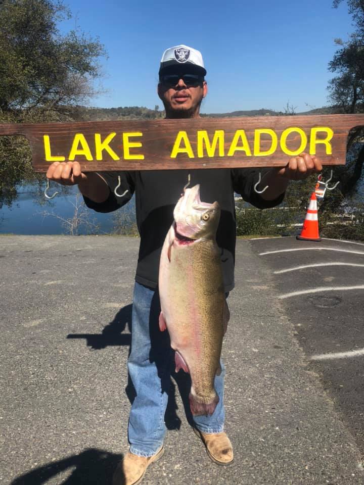 Amador Anglers Battle Monster Trout to 15.75 Pounds