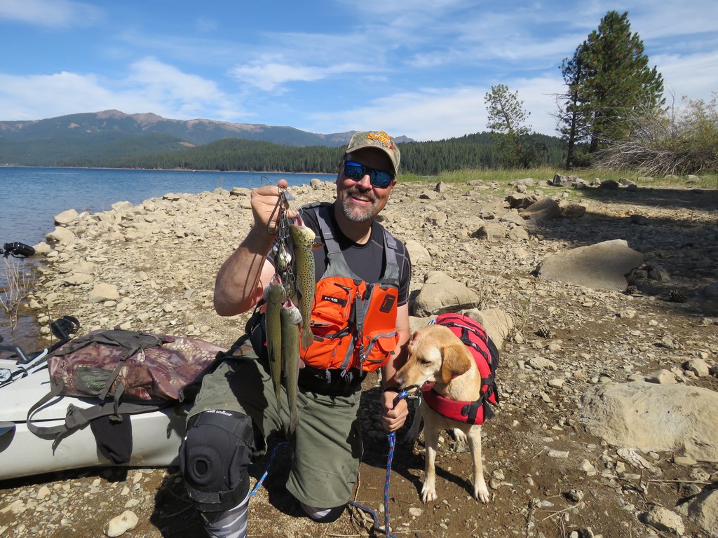 Kayaking For River Trout