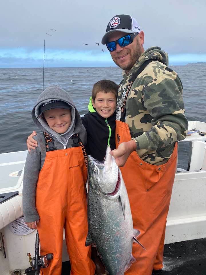 Drifting along the Marin Coast with Captain Trent Slate of Bite Me Charters