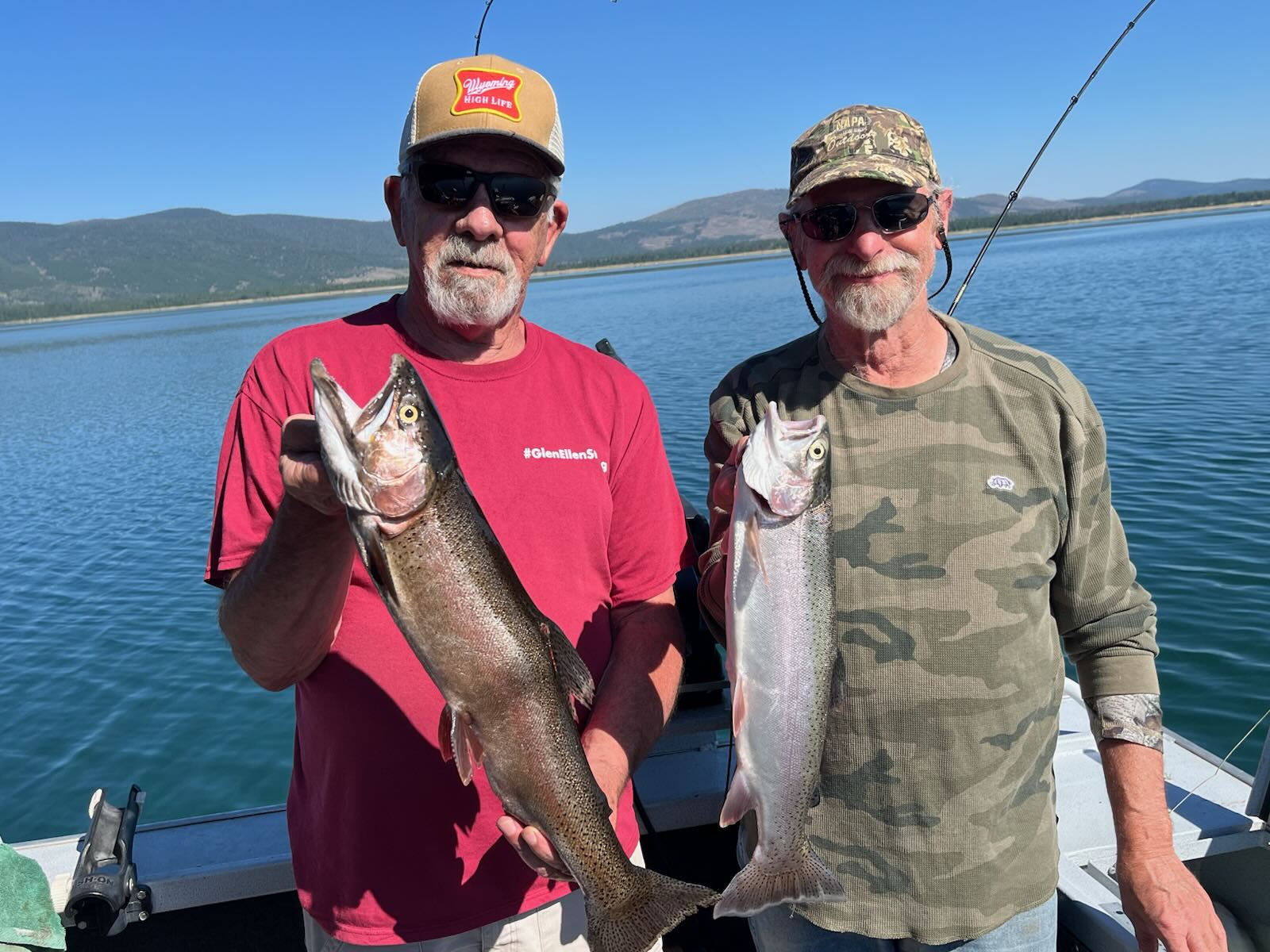 High School Buddies Celebrate at Eagle Lake