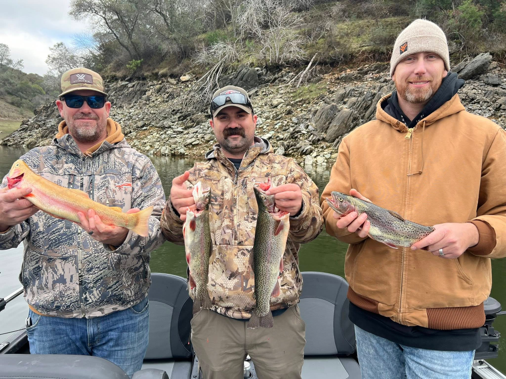 Trout Action Perking Up at Lake Amador with Mixed Bag Limits
