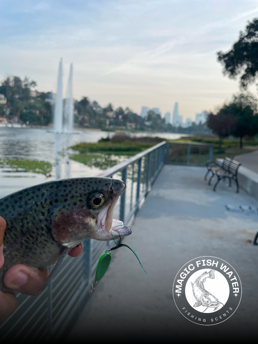 Echo Park Trout Bite Heats Up with Twisters and Spoons