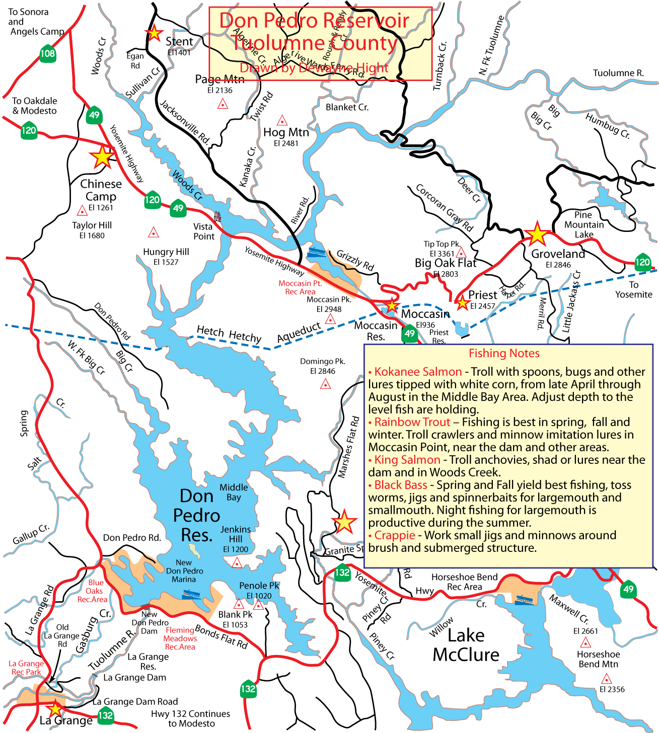 Don Pedro Reservoir