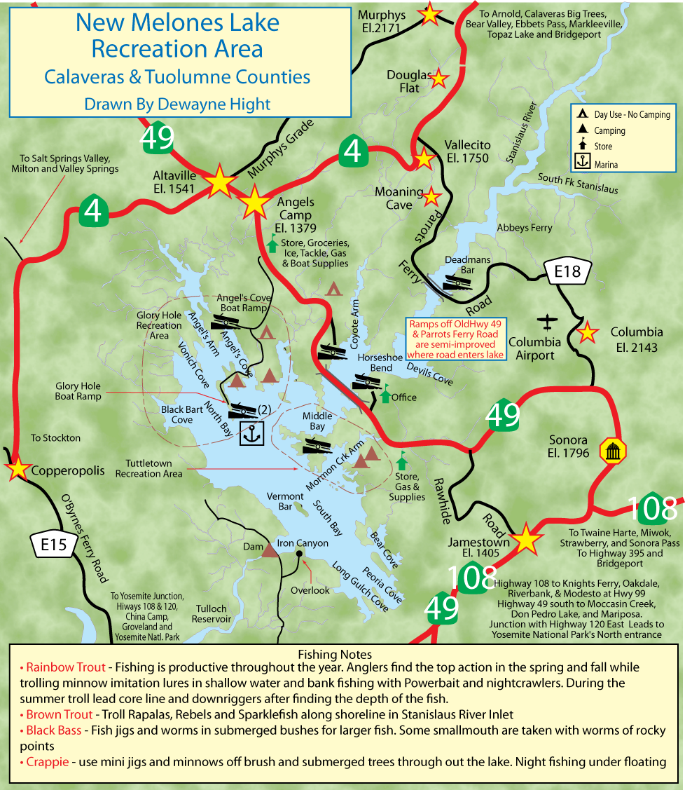 New Melones Reservoir