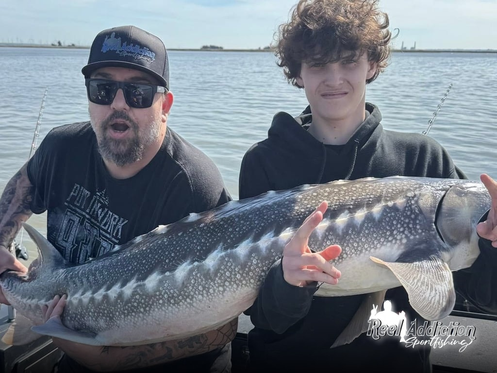 Making Sturgeon Memories Near Pittsburg Marina