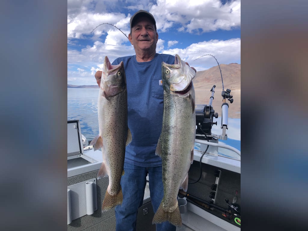 An Average Mid Winter Day at Pyramid Lake