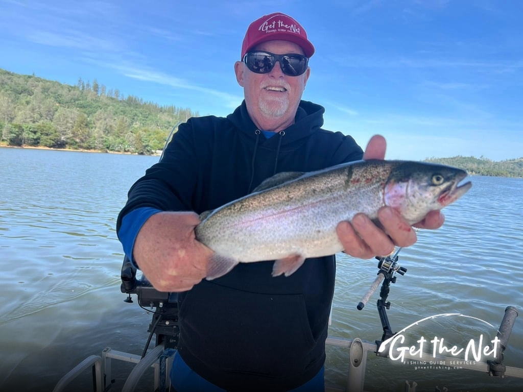 Morning Rainbows Are Biting Strong at Collins Lake