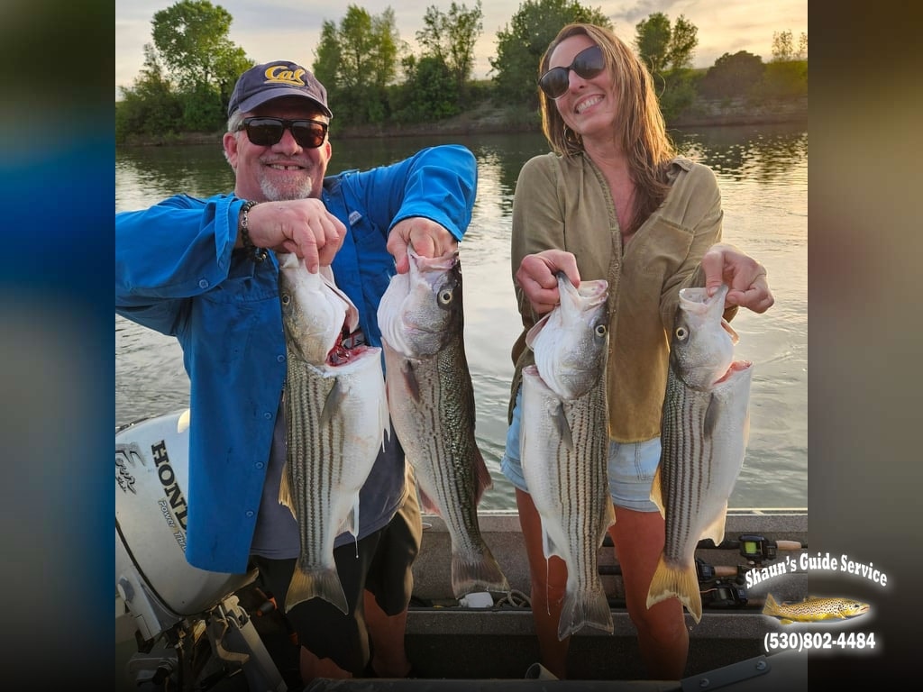 Water level lower, but Stripers are biting